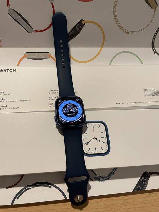 Apple iwatch 7 albastru