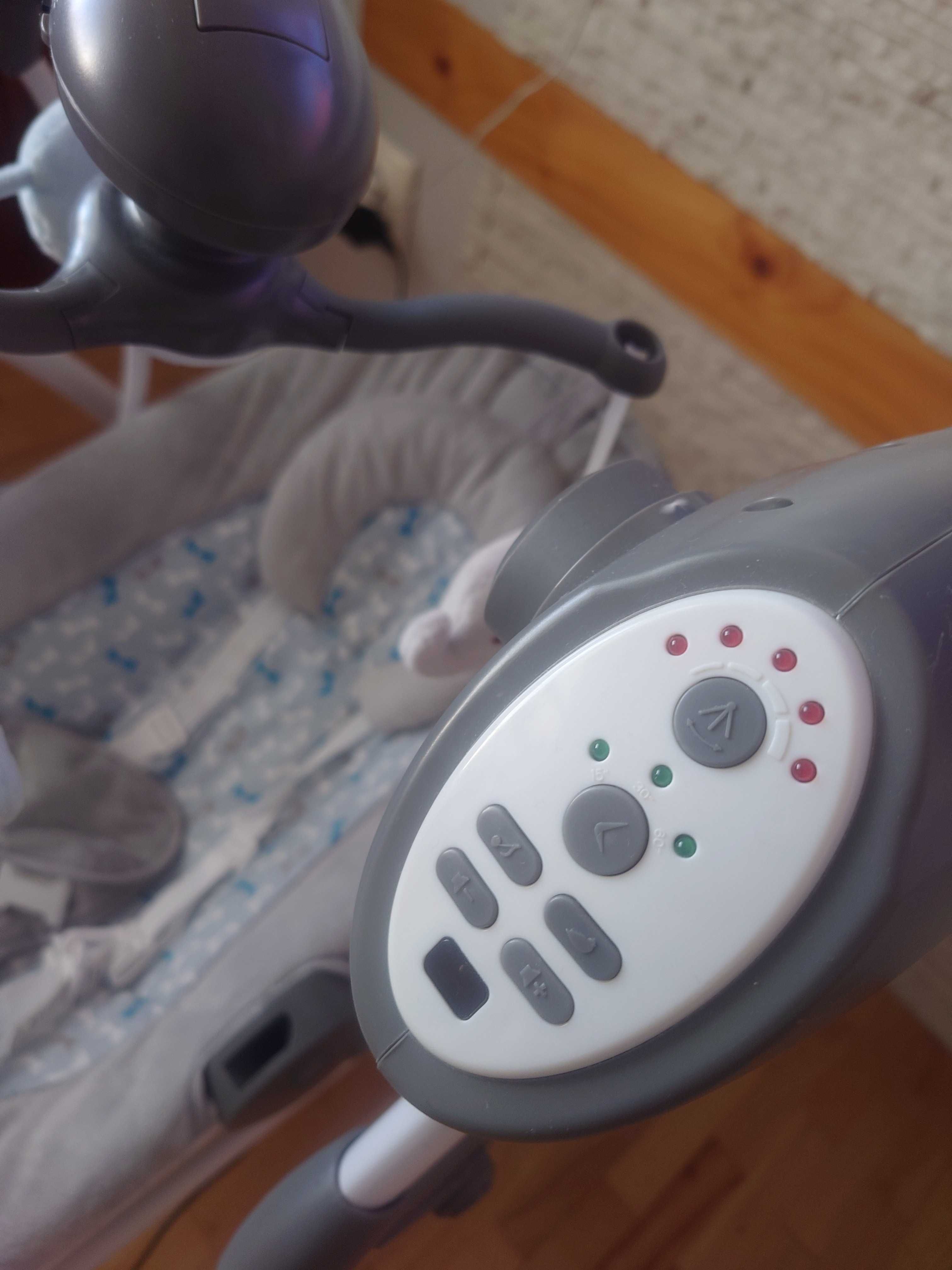 Бебешка електрическа люлка Wunderkid 2в1