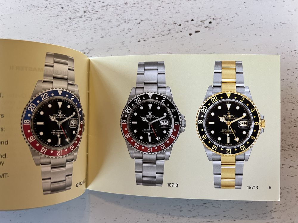 Rolex Gmt-Master 2005 Ролекс книжка/ упътване