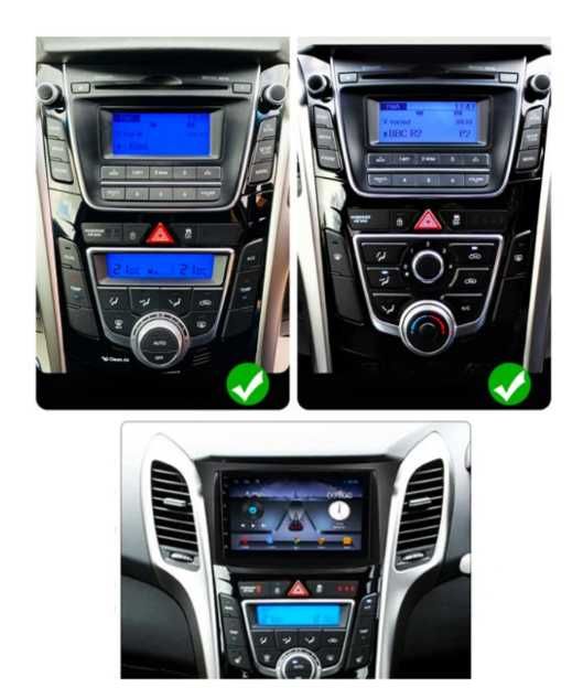 9-инчова мултимедия за HYUNDAI i30 (2011–2017) + подарък камера