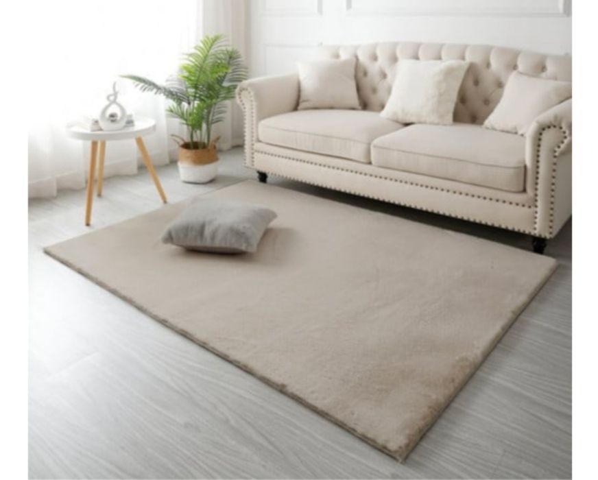 Covor pufos Softline Rabbit fur 200/300 Camel