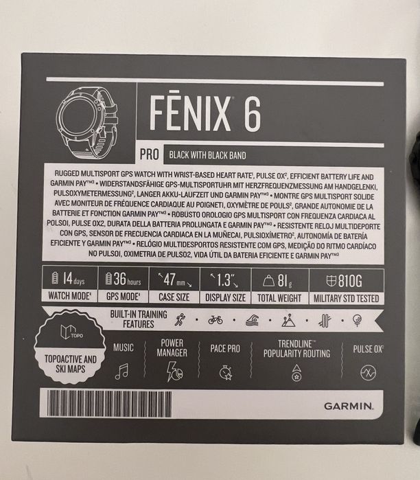 Ceas Garmin Fenix 6 pro