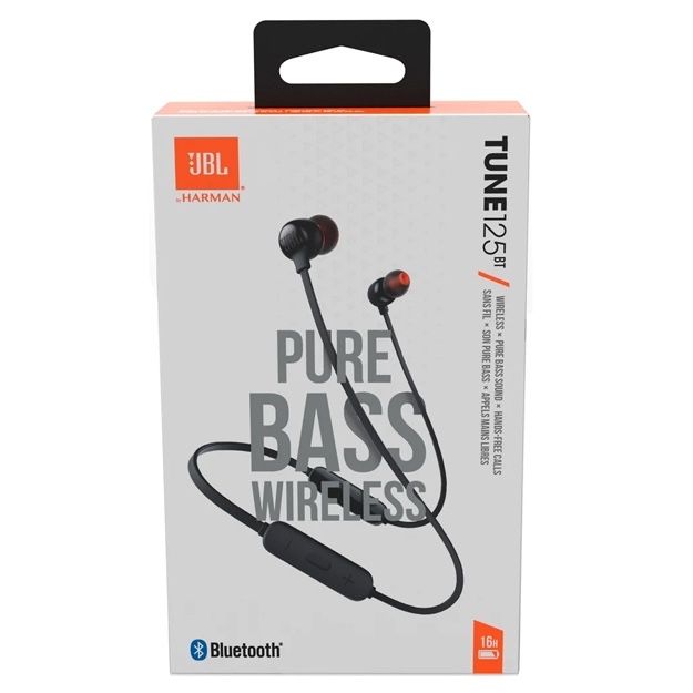 Беспроводные наушники Jbl tune 125  наушники для спорта на шею