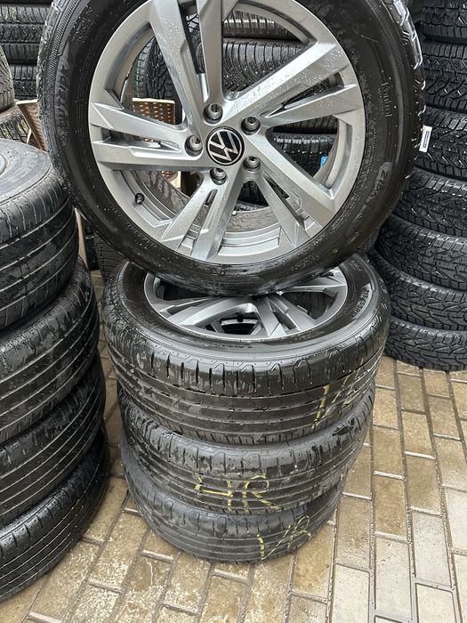 Set jante aliaj pe 17 originale Vw Passat