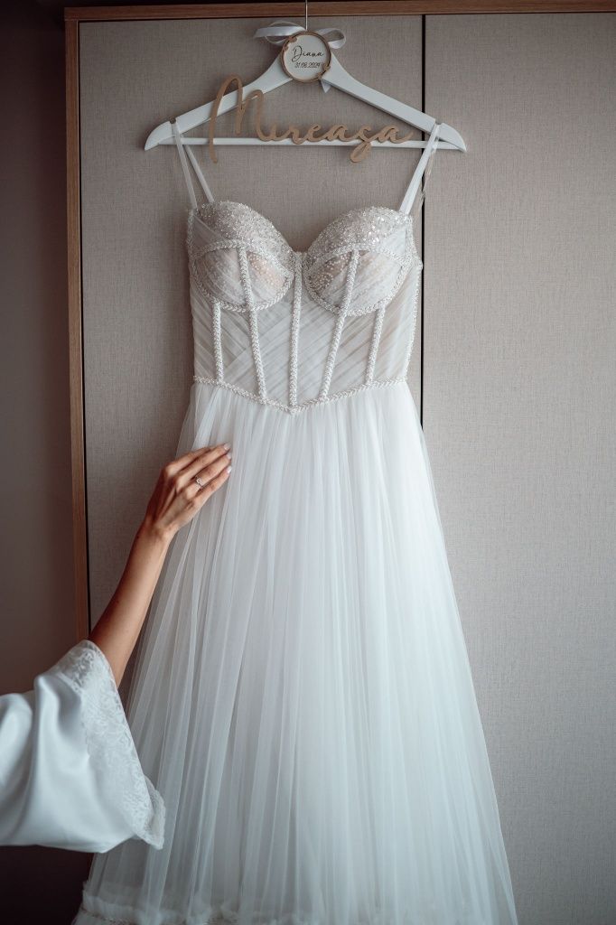 Rochie mireasa boho