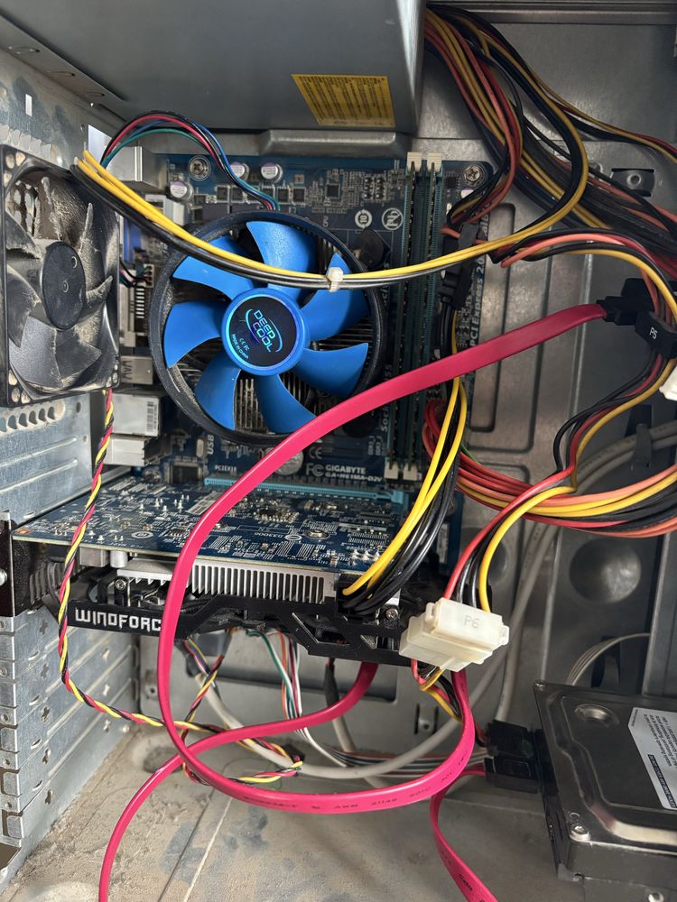 продается компьютер, пк. С полным комплектом для средних игр gtx 750ti