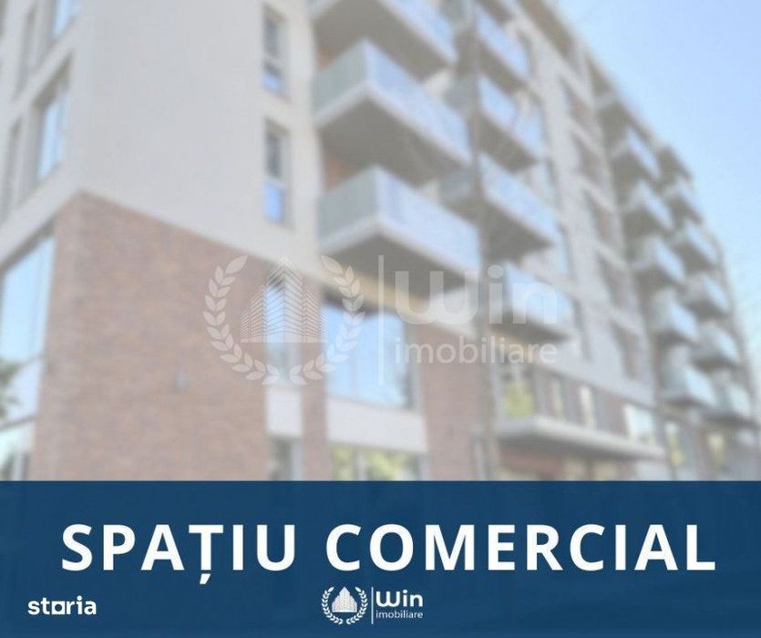 Spatiu comercial 148mp utili | Imobil nou | Parcare | Manastur