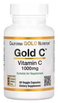California Gold Nutrition витамин Gold C Vitamin C 1000 мг 60 капсул