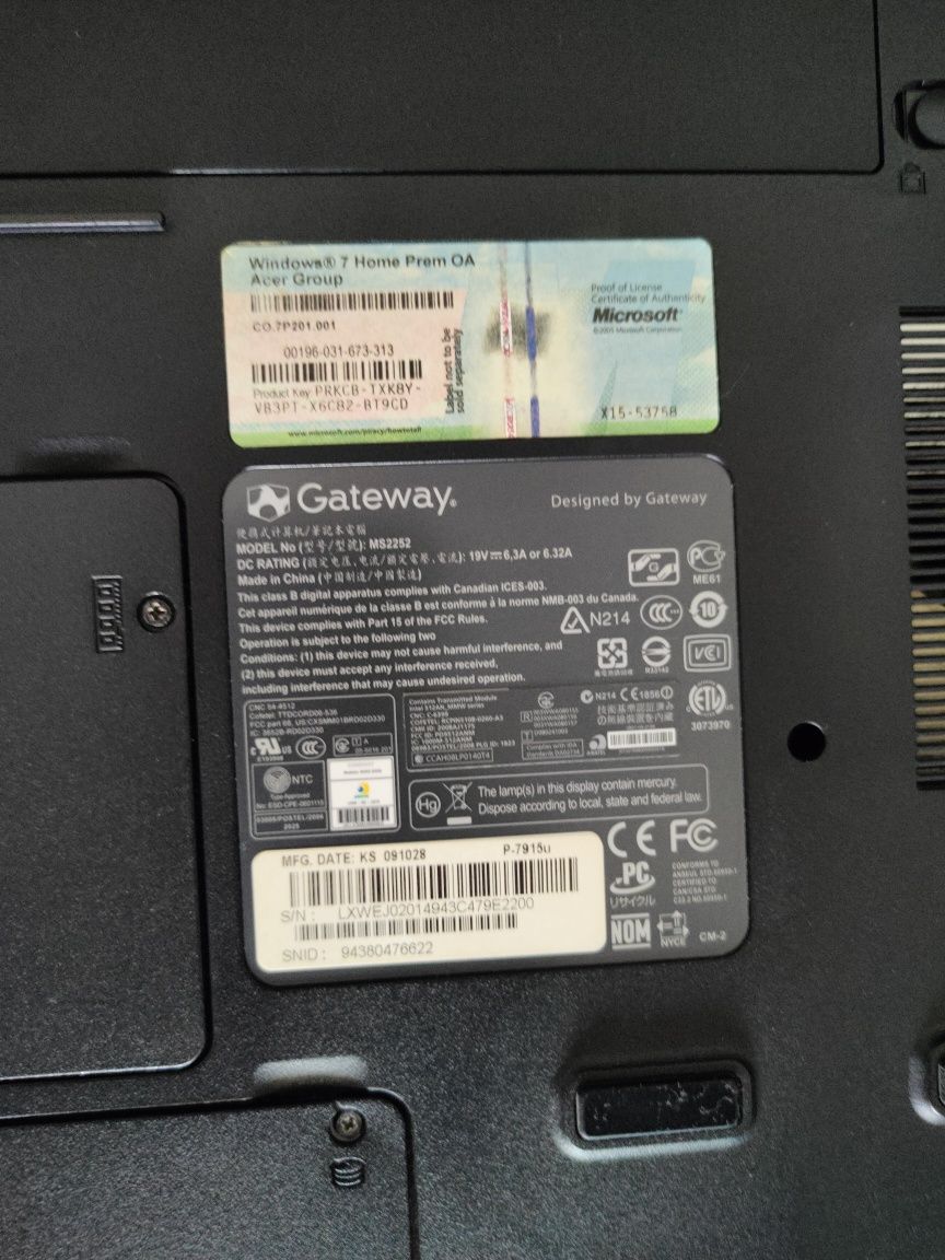 Dell Gateway FX-P-7915u