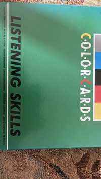 color cards listening skills Joc retro caseta