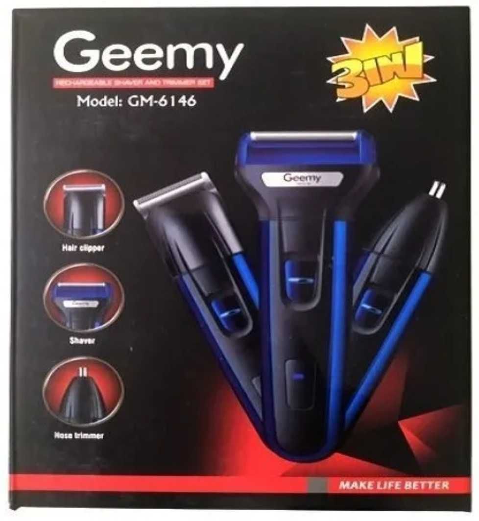 Geemy триммер для бороды и усов GM-6146