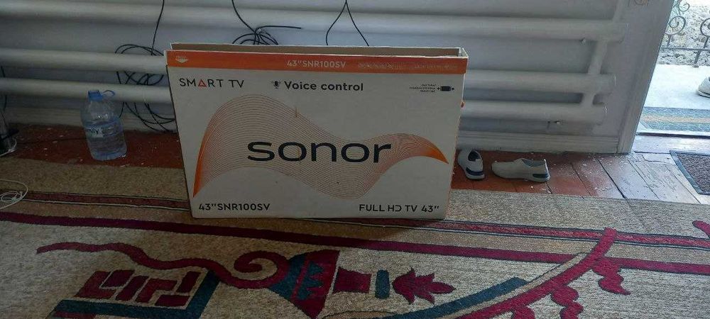 телевизор Sonor 43 дюйма smart tv