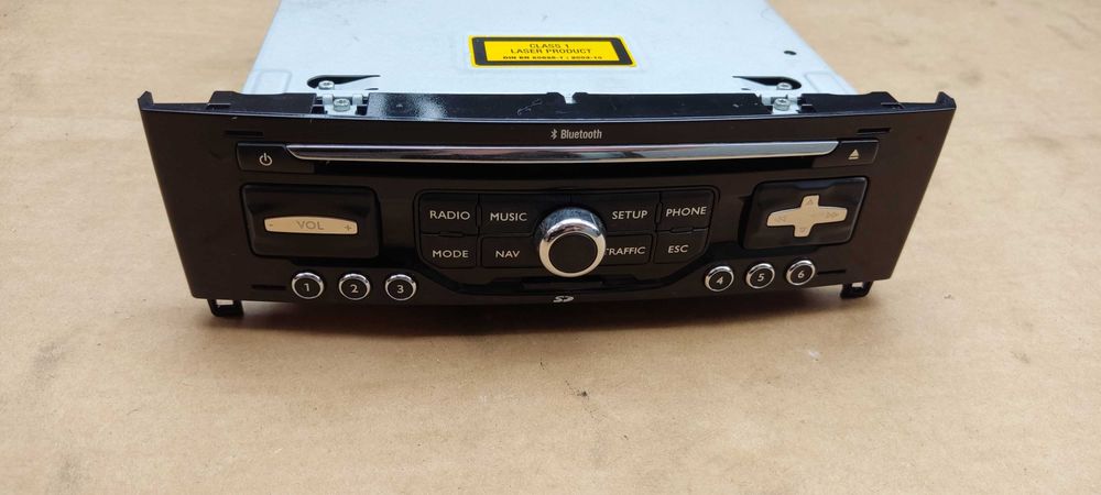 Peugeot 308 Navigation Sat Nav Radio Bluetooth 96661987XN