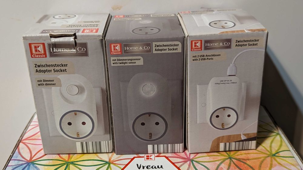 Adaptor priza -3 modele