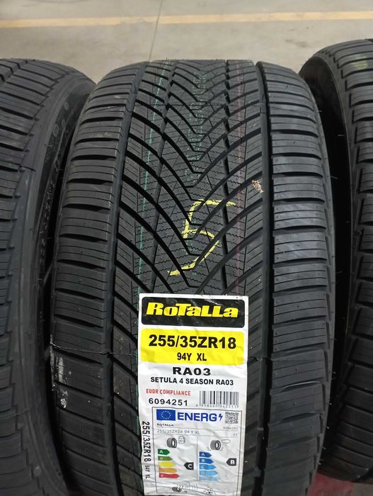 Set Anvelope Rotalla 255/35/18 Cu 225/40/18 Noi All Season,Mixt,M+S