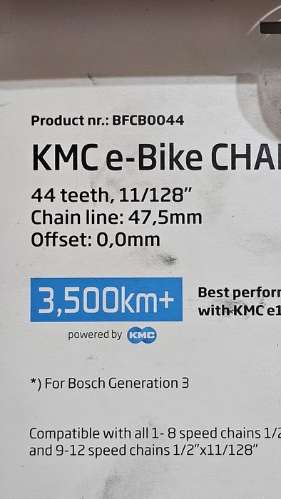 Foaie angrenaj Bosch gen3 44T Modelul Flat