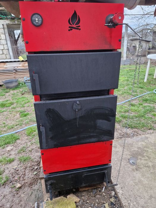 Van centrala pe lemne de 37 kw