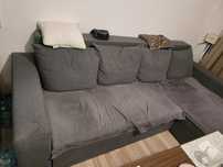 Vand canapea extensibila 275x 160 cm cu spatiu depozitare