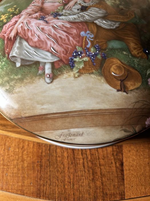 Cutiuță de porțelan Limonges