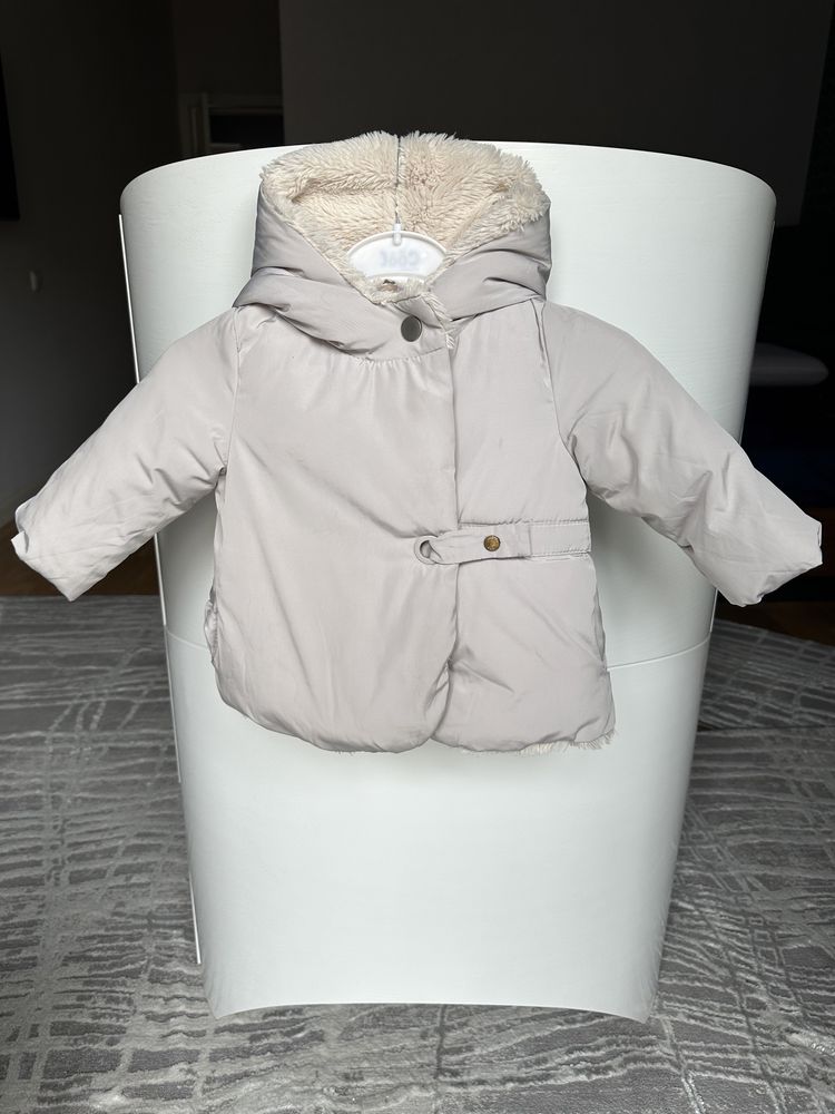 Тёплый комплект Zara kids (куртка+полукомбинезон)