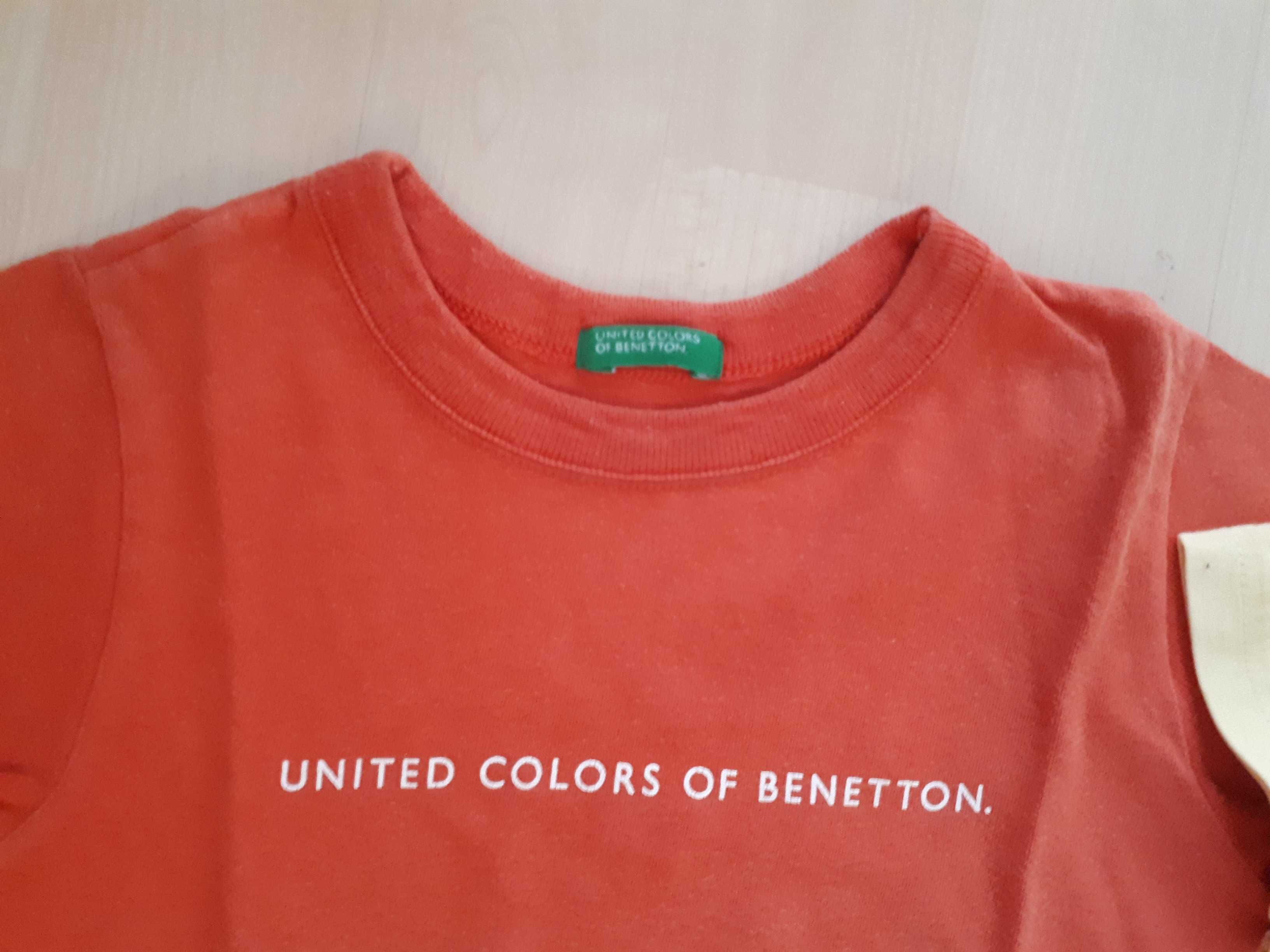 Детски блузи Benetton, 2 бр. оригинал, унисекс, 92 размер