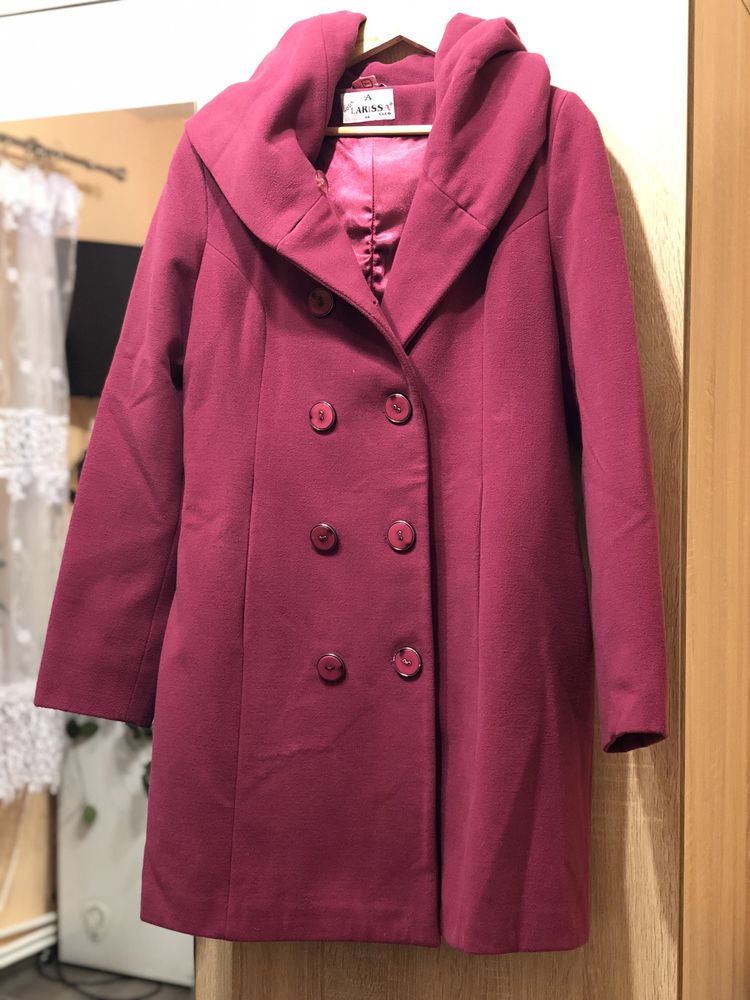 Palton roz dama