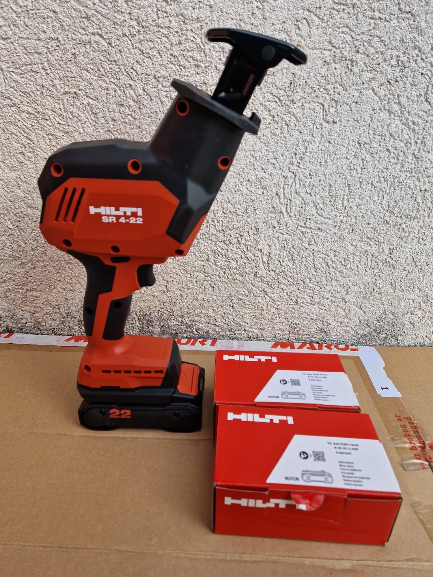 Hilti ferestrau sabie pe acumulatori