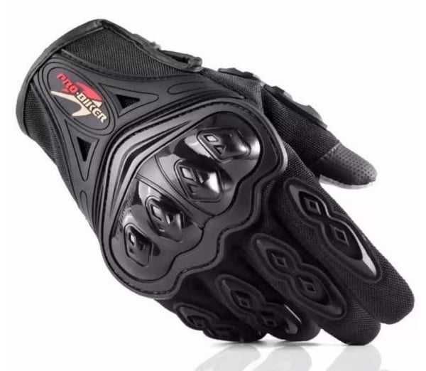 Manusi Scuter ATV Protectii Negre Pro Biker