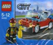 Lego City 30221 - Fire Car (2013) Polybag