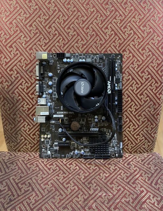 Игровой Комплект AM4 [Ryzen 5 2600 + A320 + 16GB HyperX DDR4]