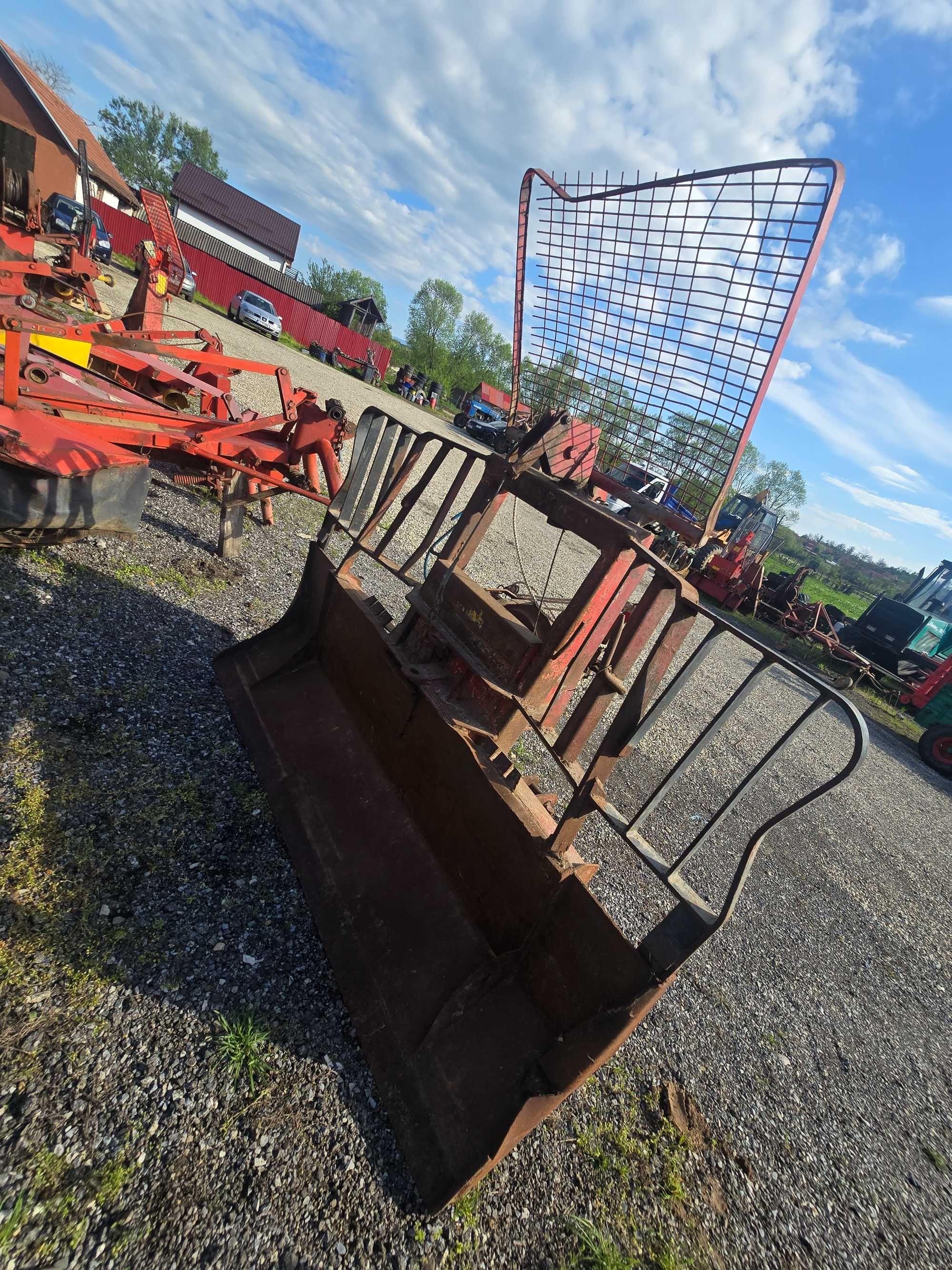 Troliu in tiranti la tractor cu piese originale de 5 tone putere KMB