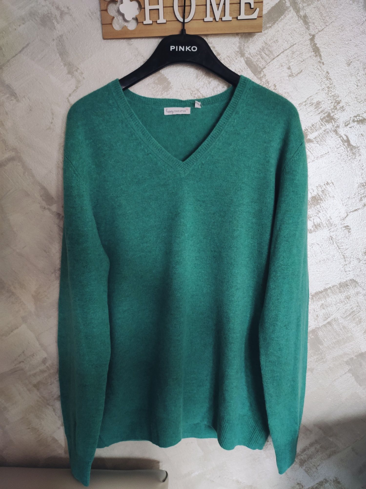 Happy Sweater, 100% cașmir, XL