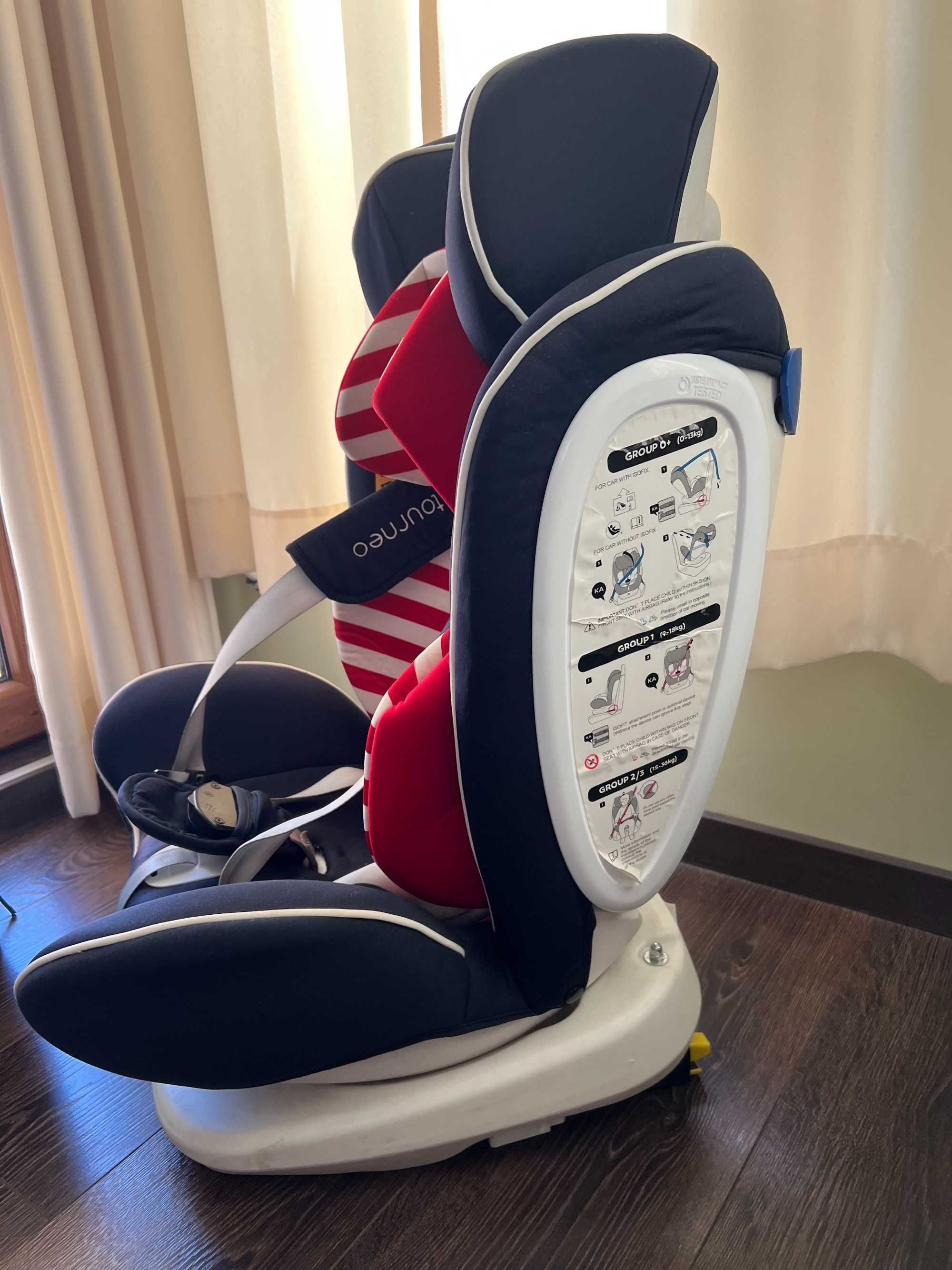 Столче за кола Chipolino 360, от 0 до 36кг, ISOFIX