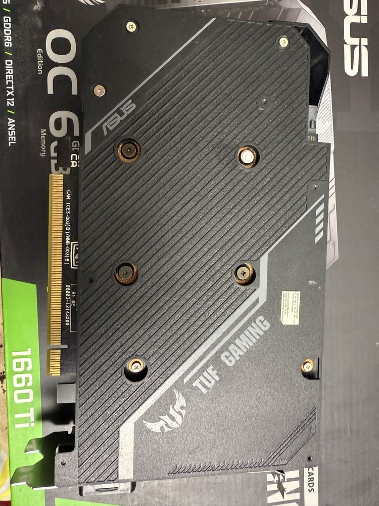 видеокарта asus 1660 ti