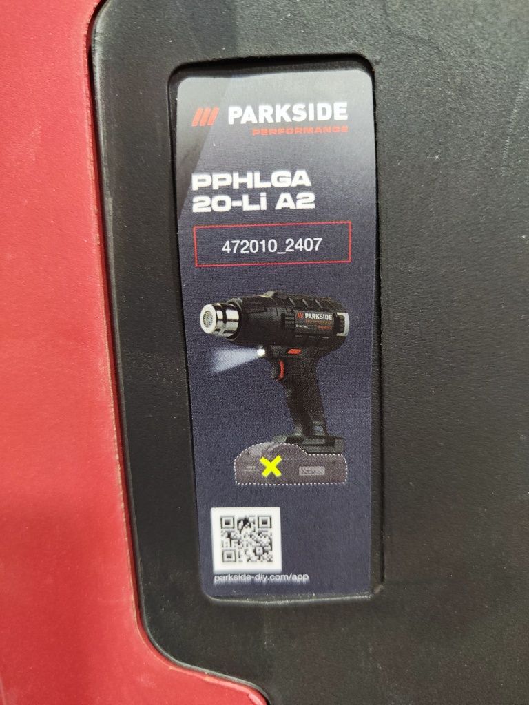 Пистолет за горещ въздух Parkside