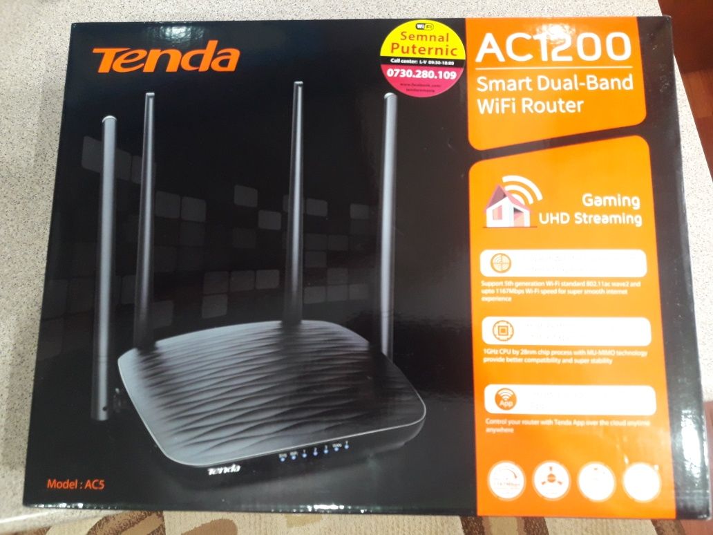 Tenda Router Wireless Dual Band