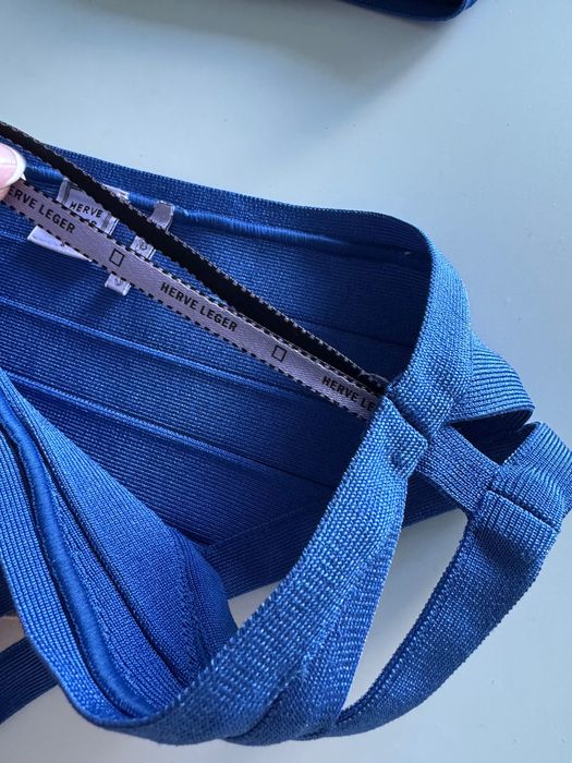 HERVE LEGER - Оригинал - бандажен бански размер S