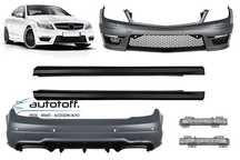 Body kit Mercedes C204 C-Class Facelift (11-14) model AMG C63