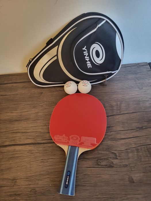 Paletă tenis de masă Yinhe, Ofensiva+husă+2 mingi | Ping Pong