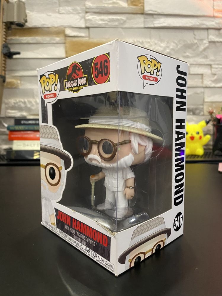 Figurina Funko POP! Jurassic Park ‘John Hammond’ #546 25th Anniversary