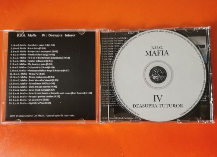 Cd Bug Mafia Deasupra Tuturor