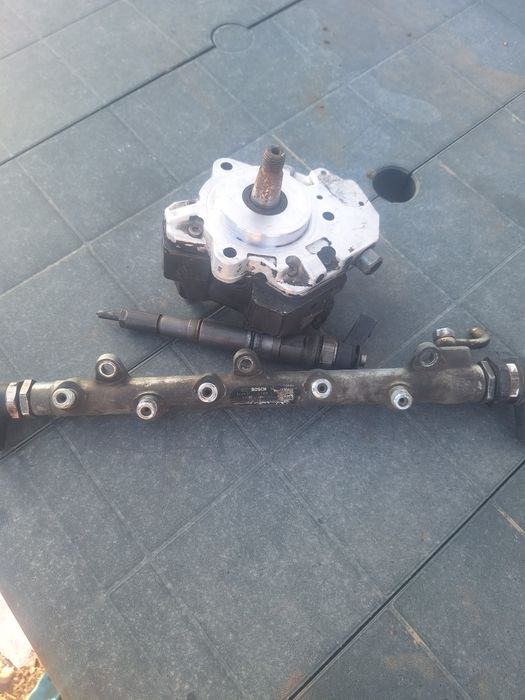 Rampă injectoare,pompă de înalte și injector ,BMW e46 2004, 320,150cp