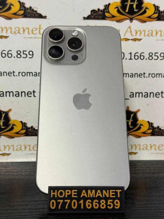 Hope Amanet P10/Iphone 16 Pro Max 256 GB
