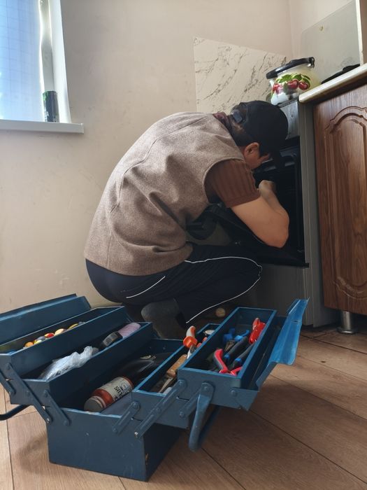 Ремонт газовых плита ремонт утечка газа установка плит калонок!