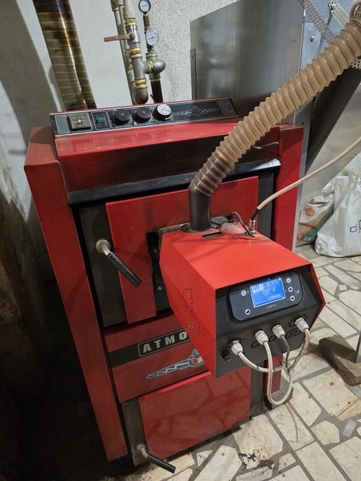 Котел АТМОС 32 с пелетна горелка