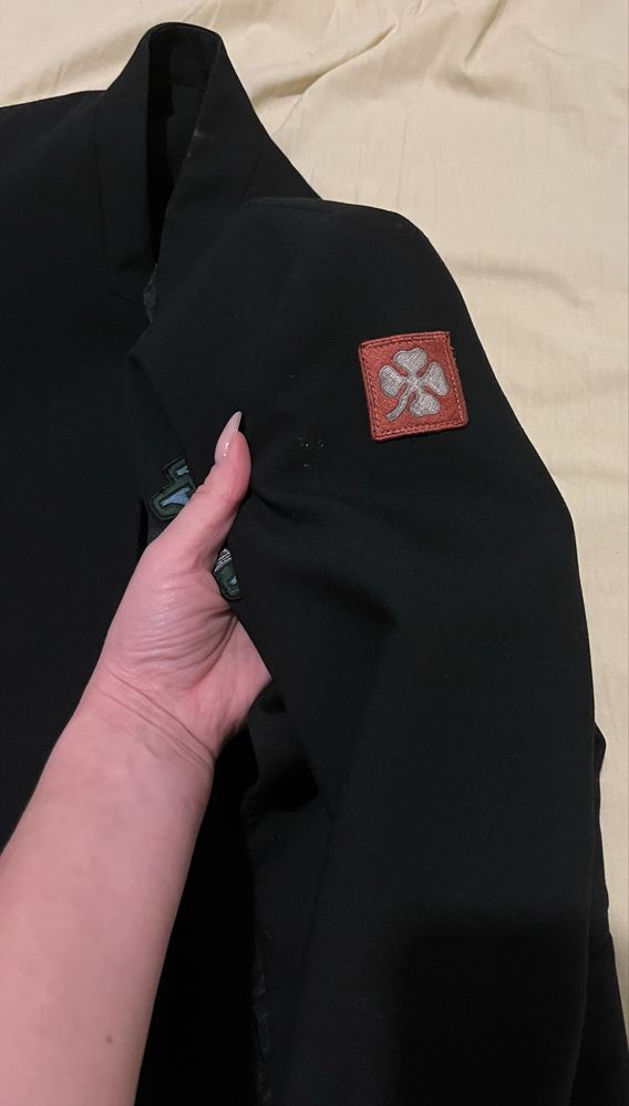Черно дамско сако Armani Exchange