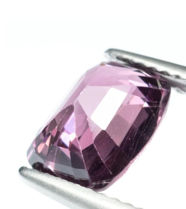 Spinel 2.20ct purplish pink cushion burma Myanmar, pietre prețioase