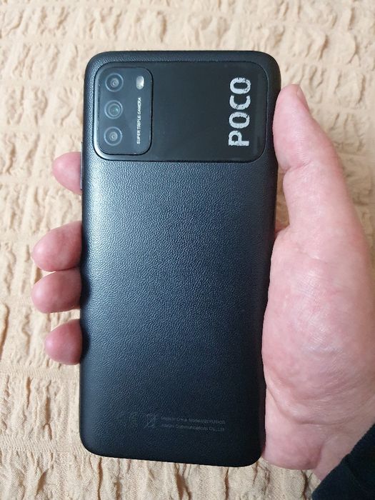 Srochna Sotiladi Xiaomi Poco M3 4+1/64Gb Black Original Xolati yaxshi