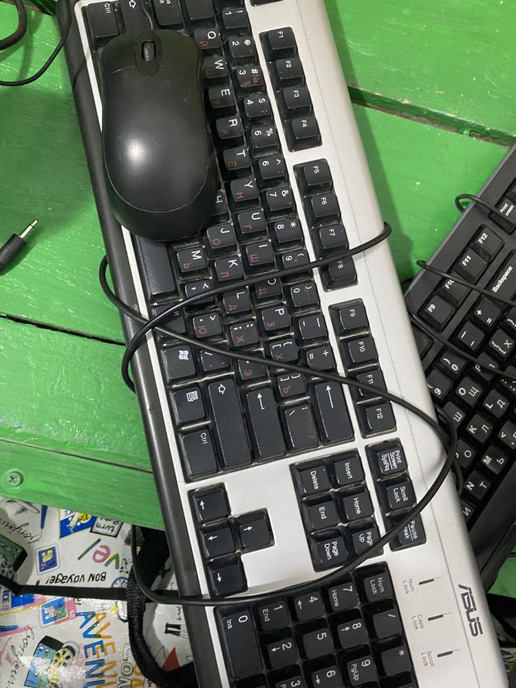 Процессор, манитор, клавиатура, мышка