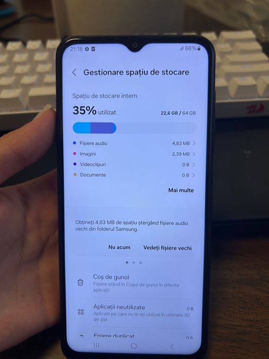 Telefon Samsung Galaxy A23 5G Negru, 64GB, 4GB RAM-  bun